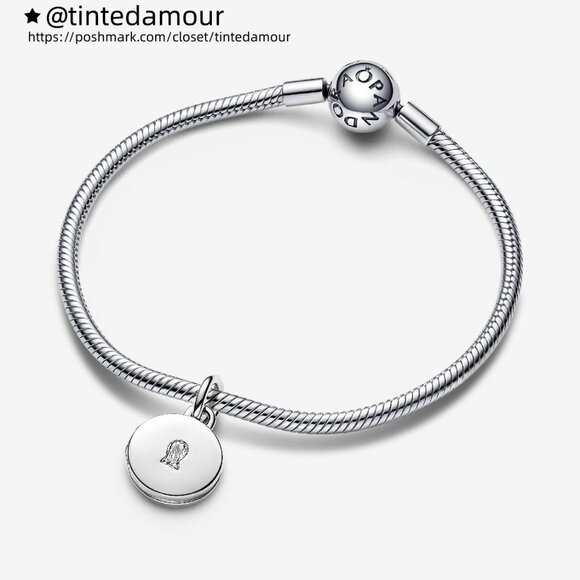 Pandora Openable & Engravable Love Locket Dangle Charm - Picture 4 of 6